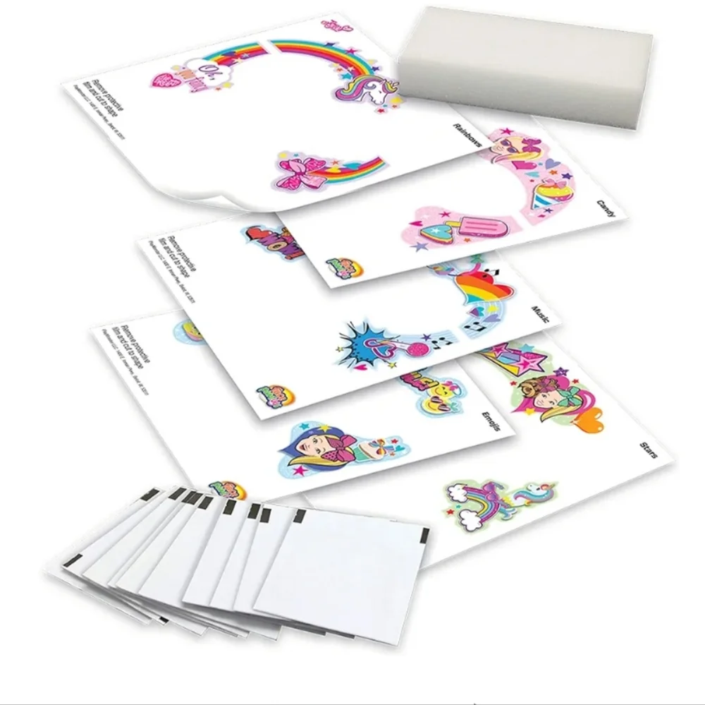 PlayMonster Face Paintoos — JoJo Siwa — Face Design for a Face Paint Alternative